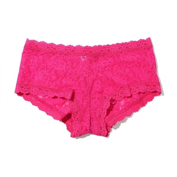 NWT Hanky Panky Women’s Daily Lace BoyShort in Pink in size Small - Picture 1 of 8